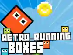 Igra Retro Tekajoče Škatle spletu