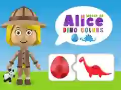 Igra Svet Aline Dino Barv spletu Igra Svet Aline Dino Barv spletu