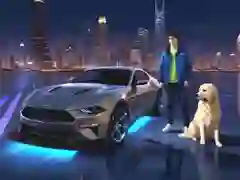Igra Vozač Mustanga Po Mestu spletu Igra Vozač Mustanga Po Mestu spletu