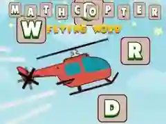 Igra Mathcopter: Letalska Beseda spletu