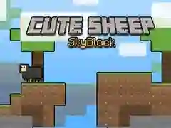 Igra Cute Ovce Skyblock spletu