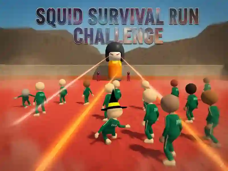 Igra Squid Game Race Survival Test spletu