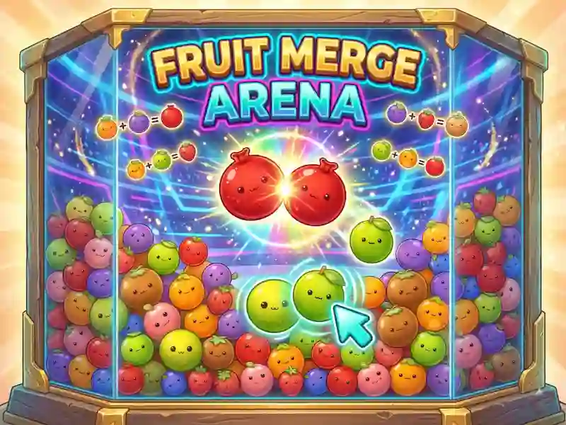Igra Fruit Merge Arena spletu