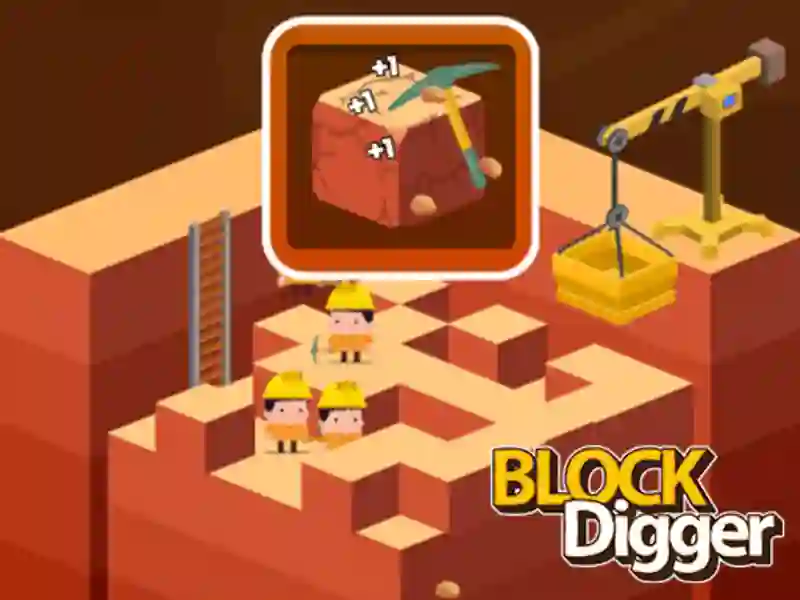Igra Block Digger spletu