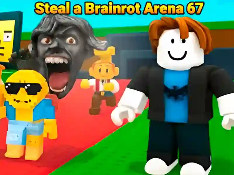 Igra Steal Brainrot: Arena 67 spletu