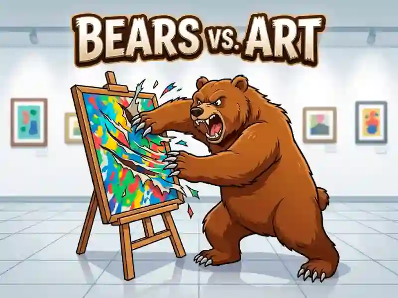 Igra Bears vs. Art spletu
