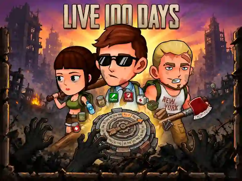 Igra Live 100 Days spletu