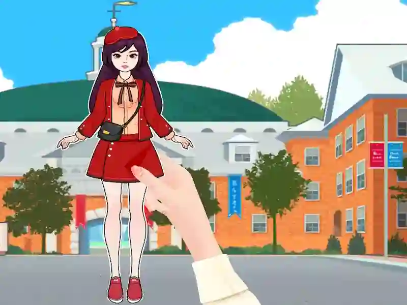 Igra Obleka in ličila za papirnato lutko spletu