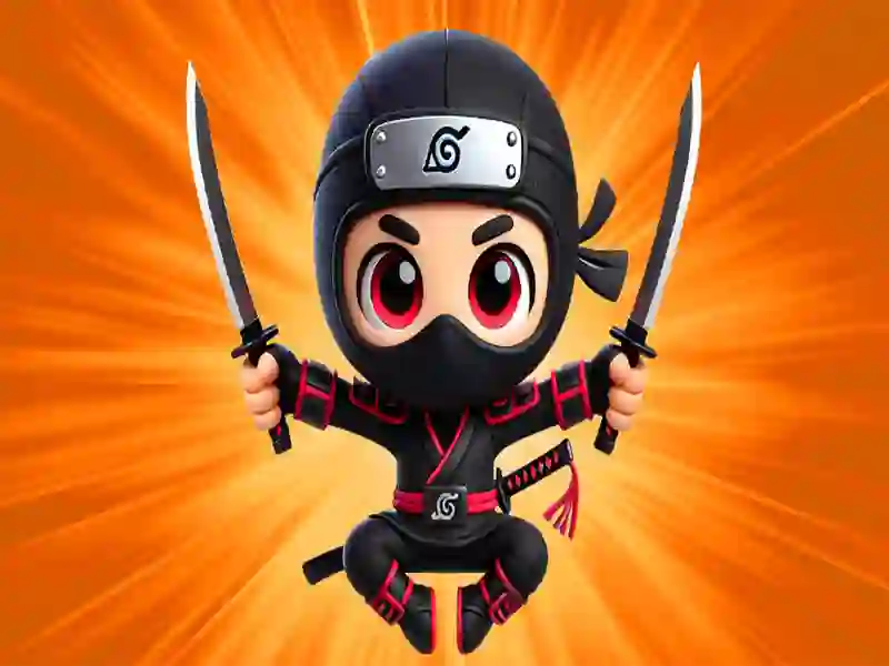 Igra Metanje ninja spletu