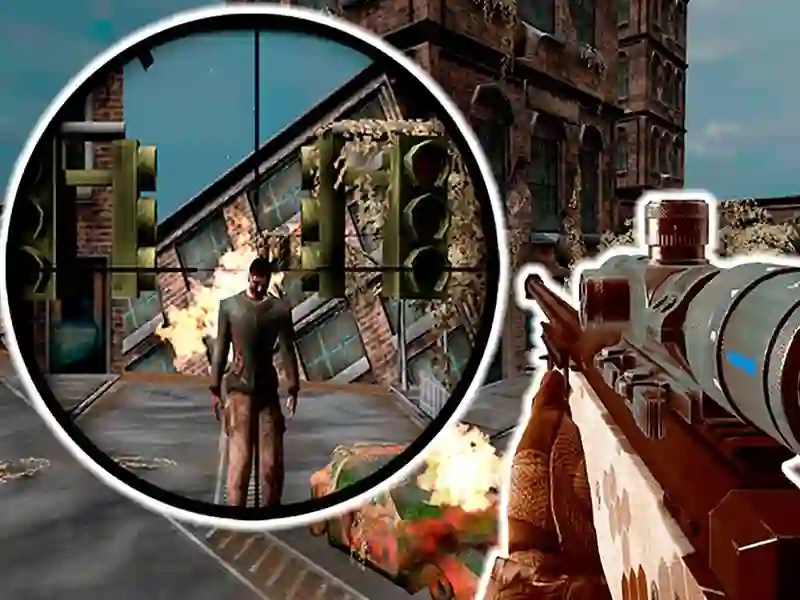 Igra Sniper 3D zombiji spletu