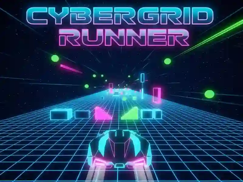 Igra Cyber Grid Runner spletu
