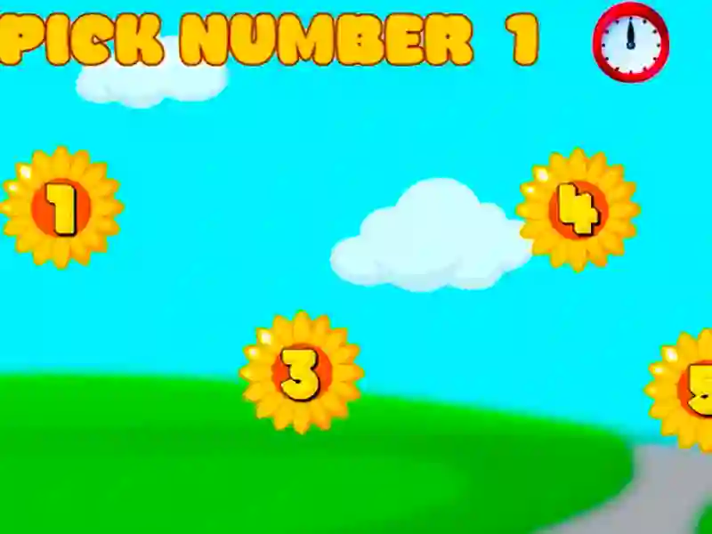 Igra Izberite številko spletu