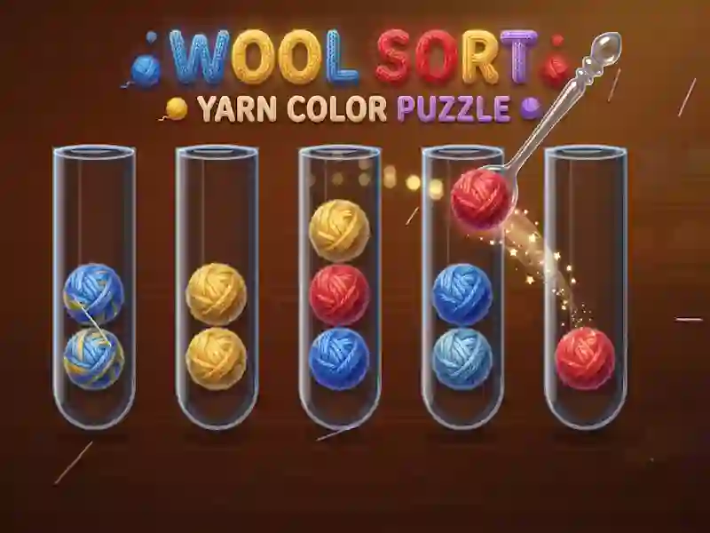 Igra Wool Sort Yarn Color Puzzle spletu