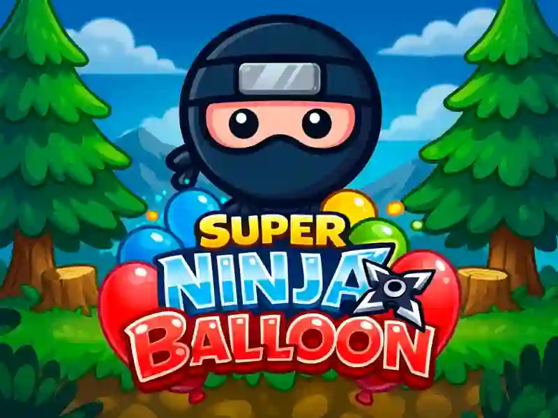 Igra Super Ninja Balloon spletu