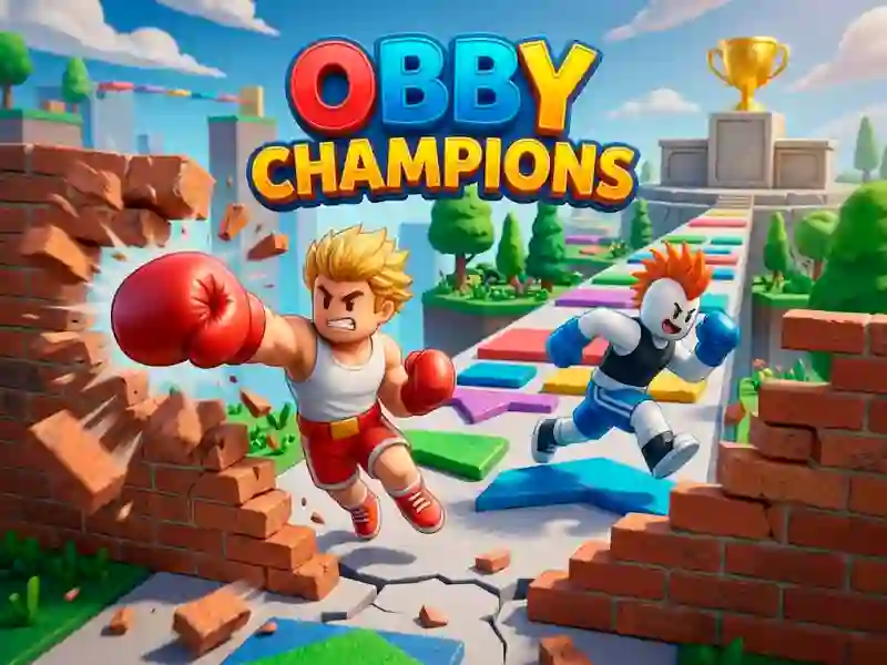 Igra Obby Champions spletu
