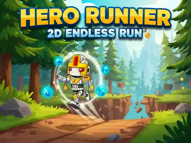 Igra Running Hero 2D Endless Run spletu