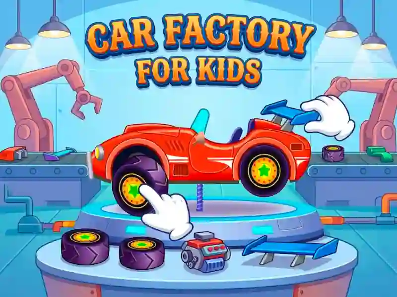 Igra Car Factory For Kids spletu