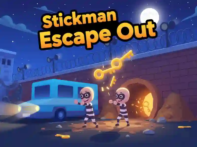 Igra Stickman pobegne spletu