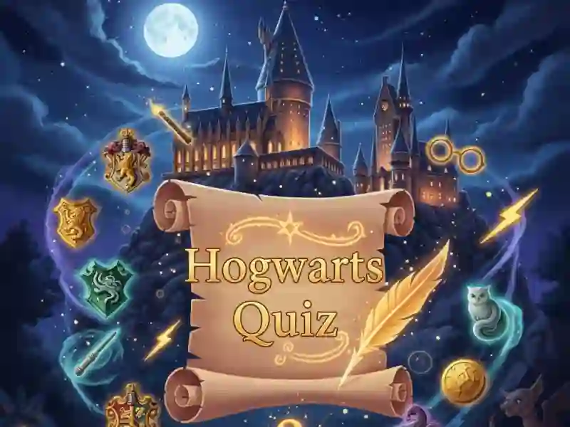 Igra Kviz Hogwarts spletu