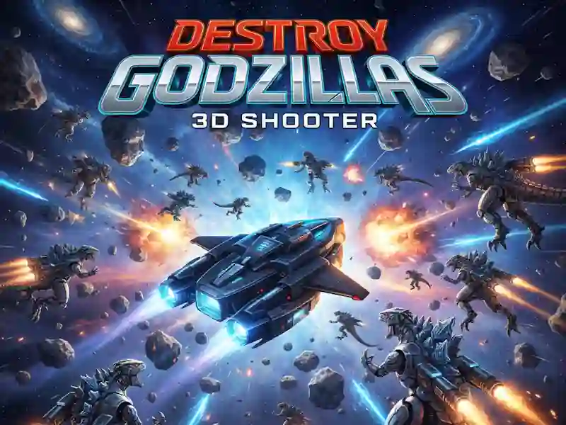 Igra Godzilla Destroyers: 3D streljačina spletu