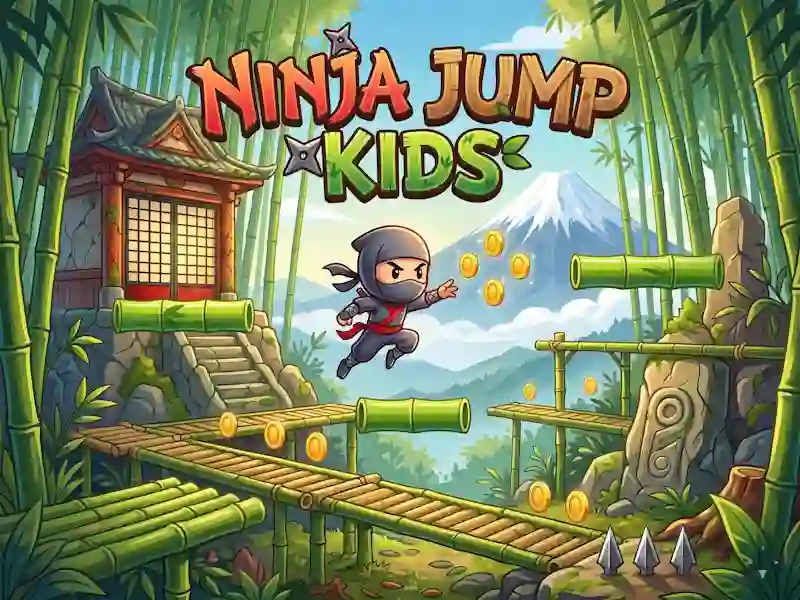 Igra Ninja Jump Kids spletu