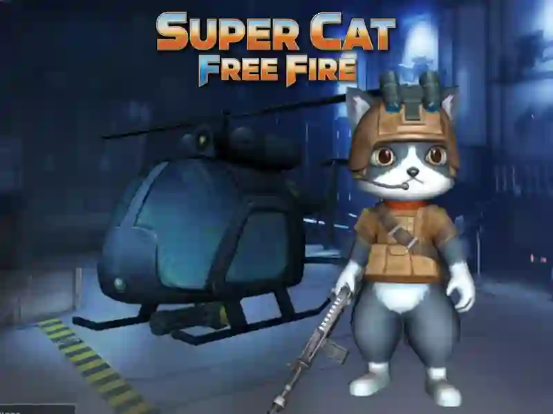 Igra Super Cat Free Fire spletu