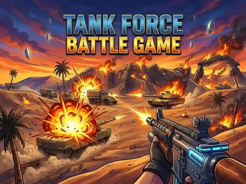 Igra Tank Force Battle Game spletu