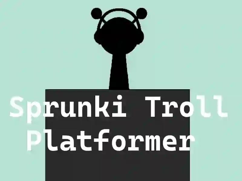 Igra Sprinks zahrbtni platformer spletu