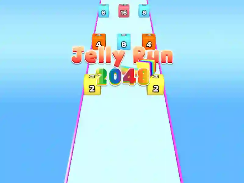 Igra Jelly Race 2048 spletu
