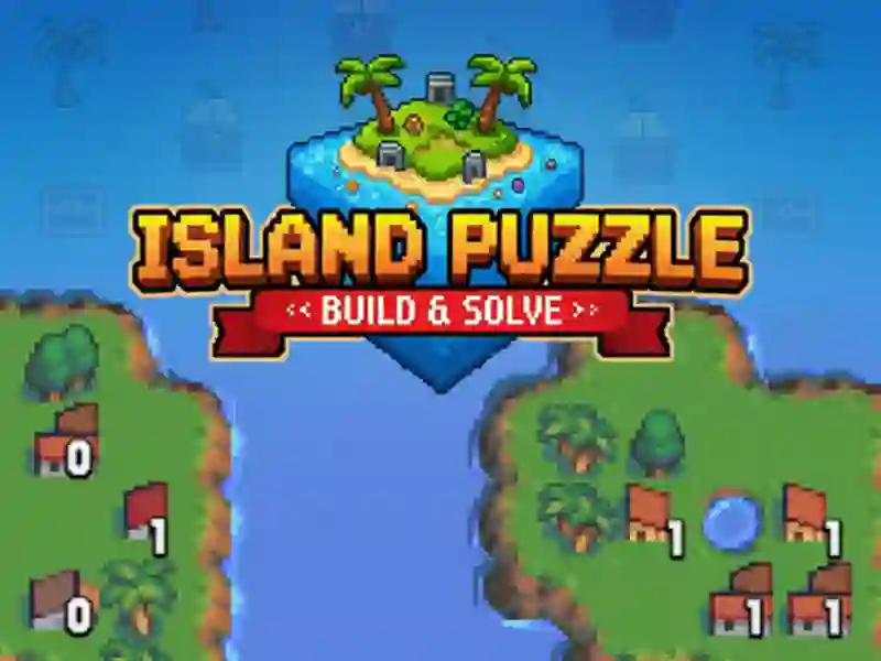 Igra Puzzle Island: Zgradi in reši spletu