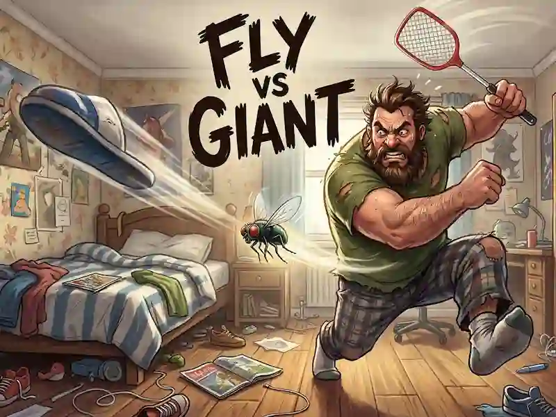 Igra Fly vs Giant spletu