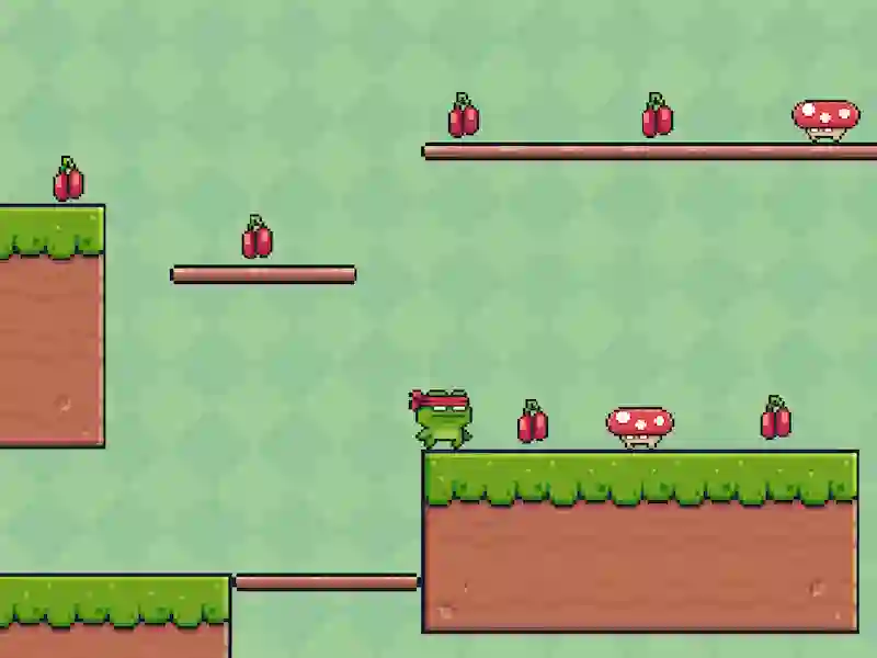 Igra Pustolovščina žabe spletu