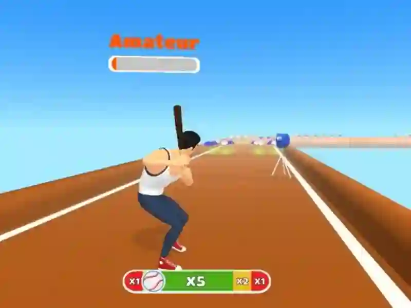 Igra Baseball Runner spletu