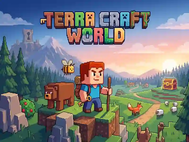 Igra Terra Craft World spletu