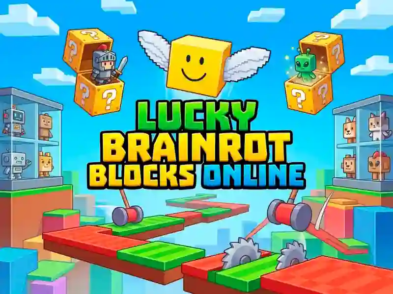 Igra Lucky Brainrot Blocks Online spletu
