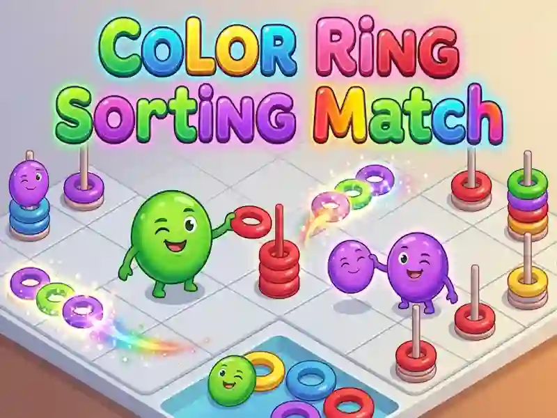 Igra Color Ring Sorting Match spletu