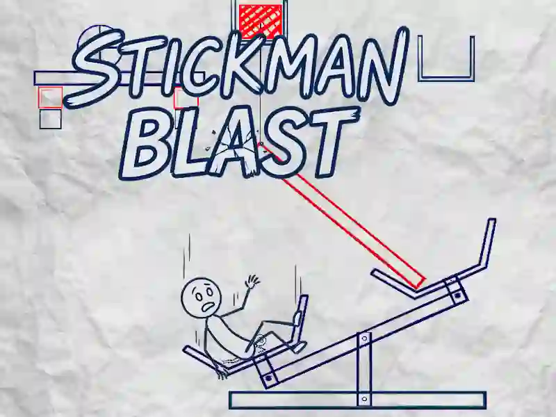 Igra Stickman Blast spletu