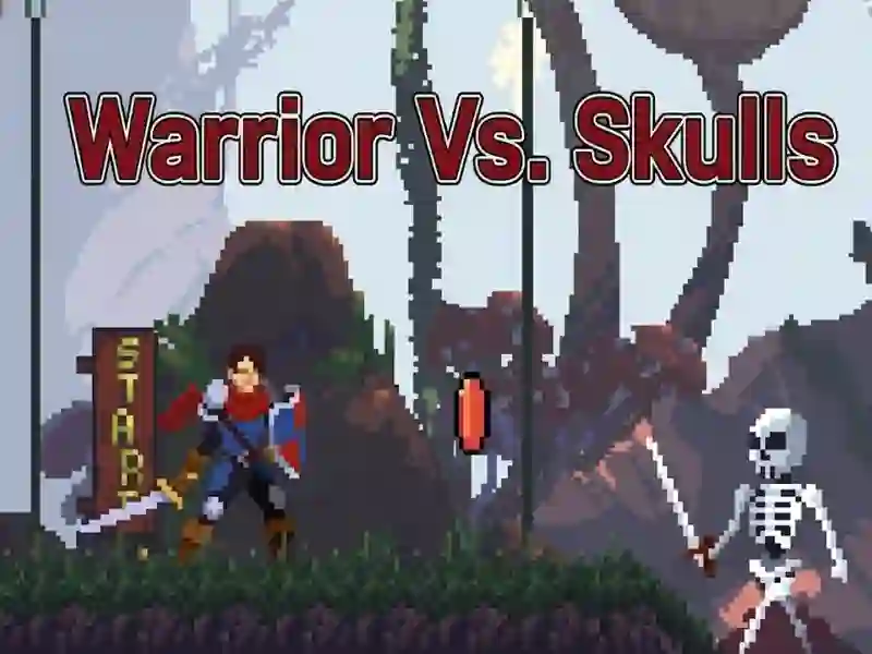 Igra Warrior vs lobanje spletu
