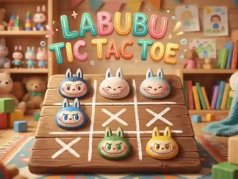 Igra Labubu Tic Tac Toe spletu