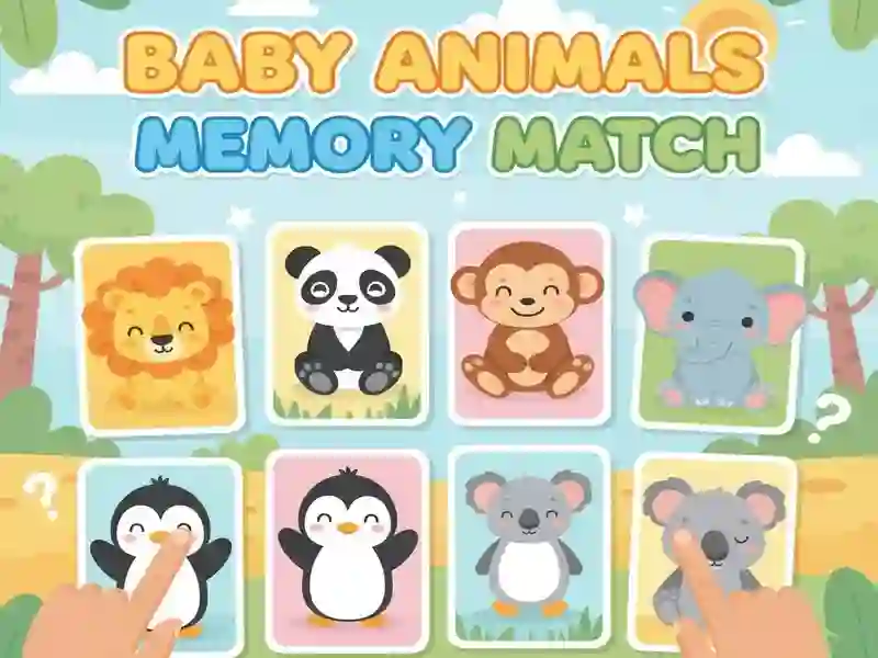 Igra Baby Animals: Memory Match spletu Igra Baby Animals: Memory Match spletu
