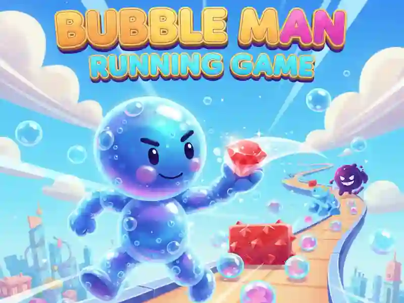 Igra Bubble Man spletu