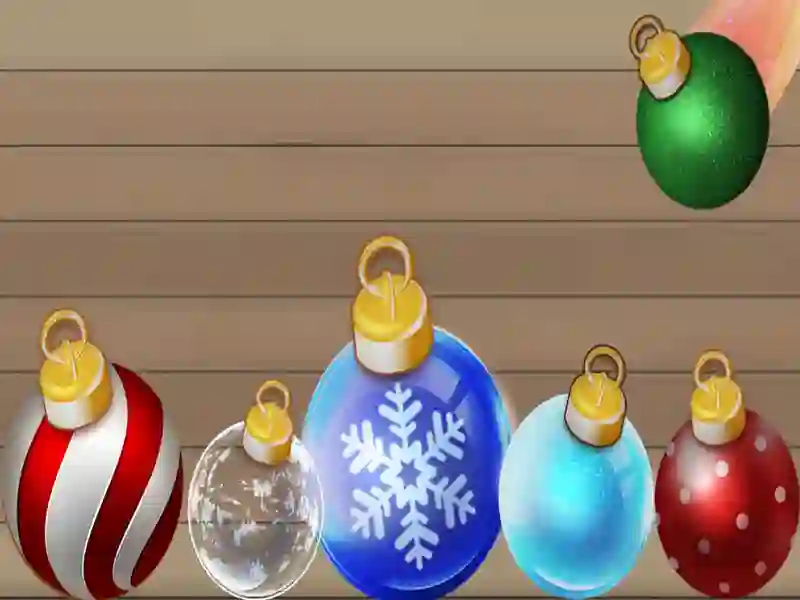 Igra Novoletna uganka: priključite kroglice spletu