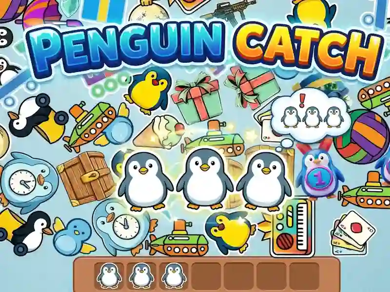 Igra Penguin catch spletu