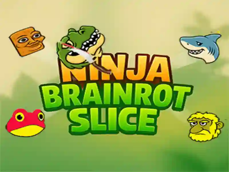 Igra Rezine rezine Brainrot ninja spletu