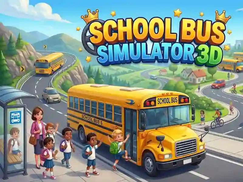 Igra School Bus Simulator 3D spletu