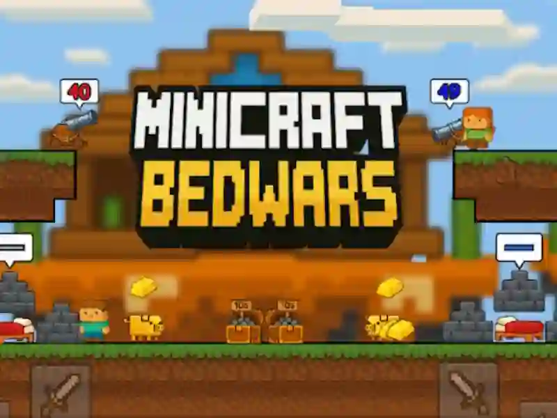 Igra Minecraft Bed Wars spletu Igra Minecraft Bed Wars spletu