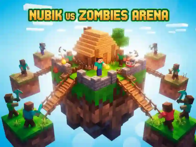 Igra Noob proti zombijem: Arena spletu