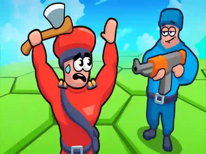 Igra Svet heksa ploščic: rdeča proti modri spletu