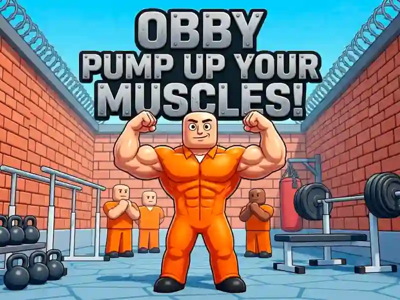 Igra Obby Pump Up Your Muscles! spletu