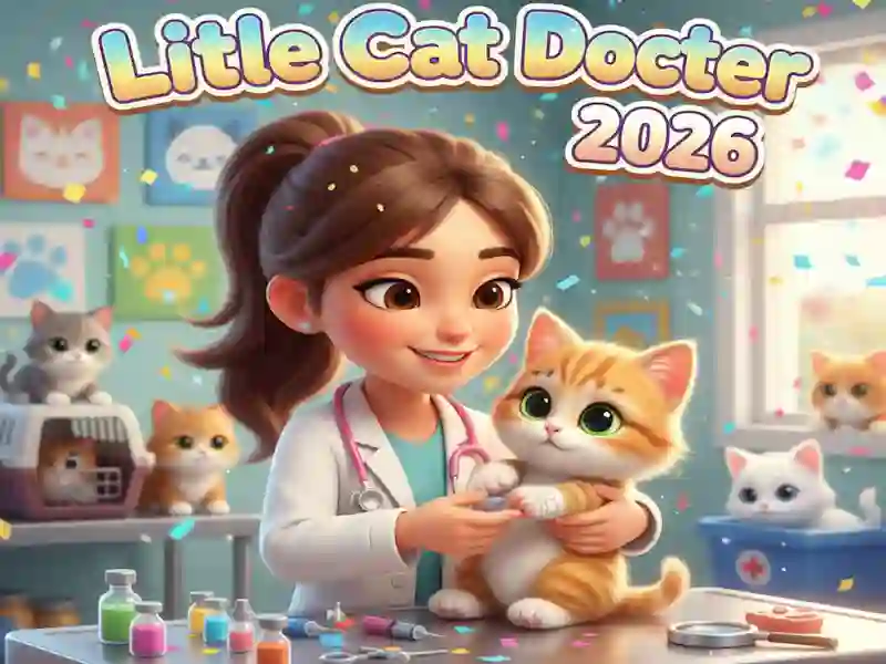 Igra Little Cat Doctor spletu